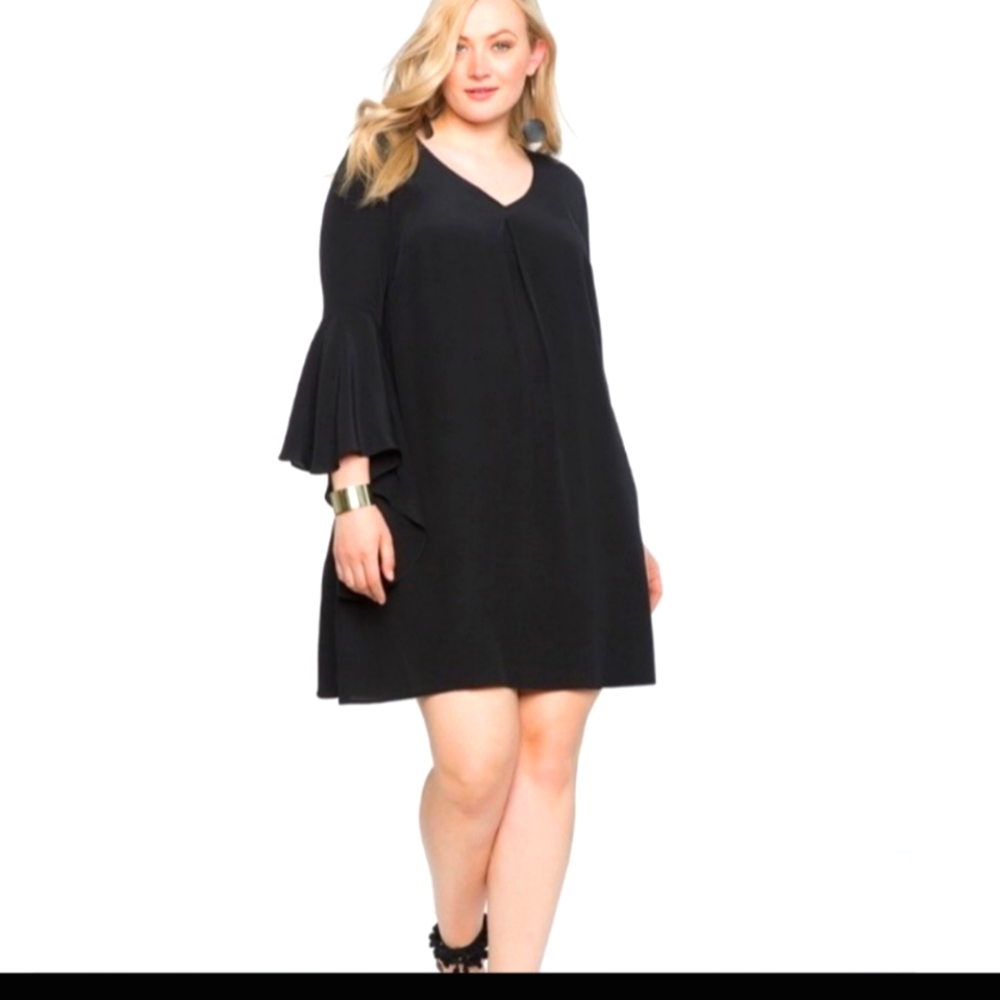 Eloquii V Neck Dress | Size 16